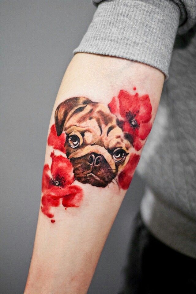 The 10 Coolest Pug Tattoo Designs In The World