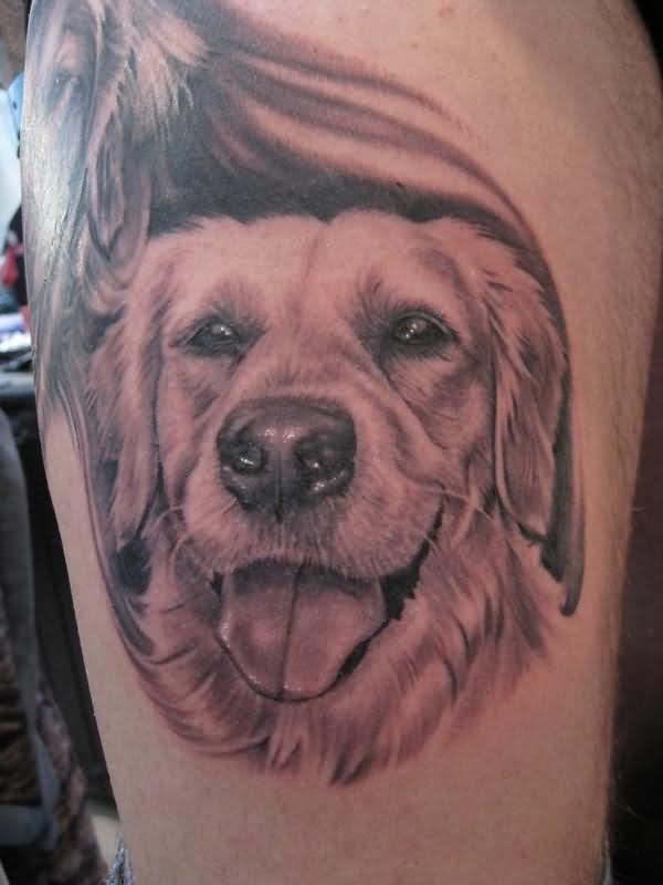 The 20 Coolest Golden Retriever Tattoo Designs In The World