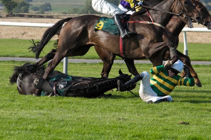 falling from a horse photo