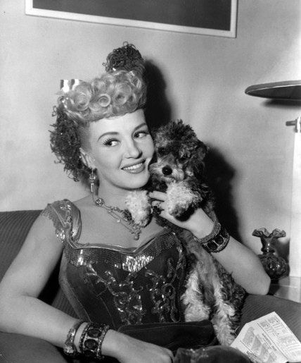 Betty Grable poodle