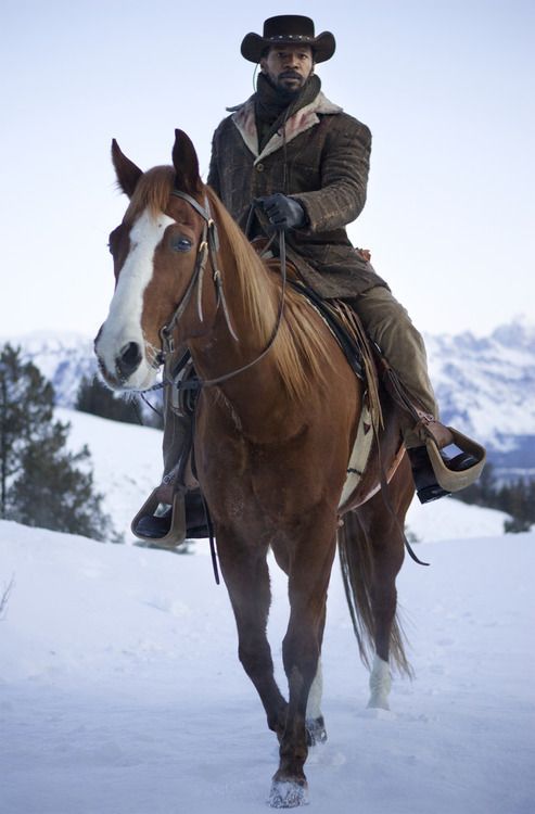 Jamie Foxx horse winter