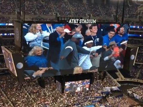 Father And Son's Show-Stealing 'Happy' Dance At NCAA Finals 8