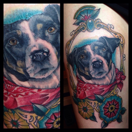 Jack Russell terrier stylish design