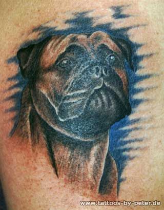 Mastiff Tattoo cool tattoo
