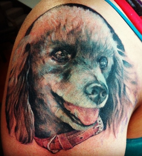 Poodle-portrait-tattoo-design3
