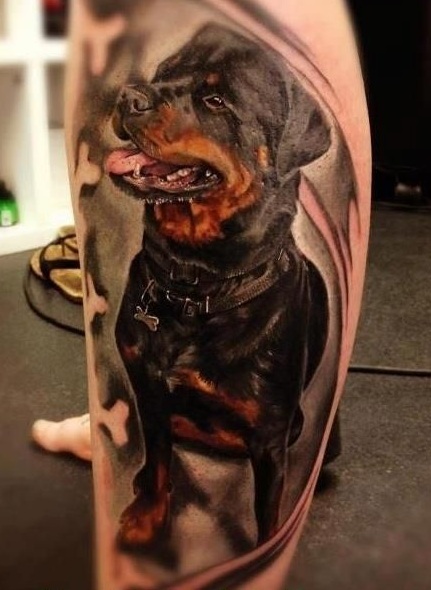 rottweiler tattoo design ideas
