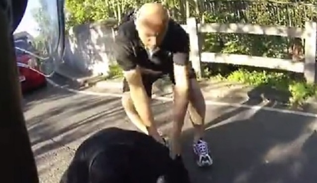 Heroic Motorcyclist Saves Suicidal Woman's Life 10