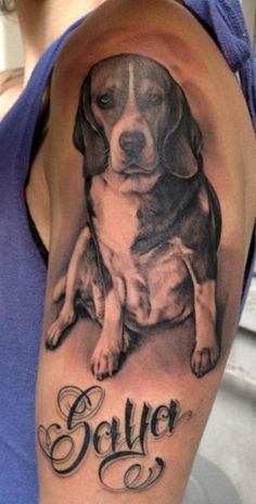 beagle tattoo pics