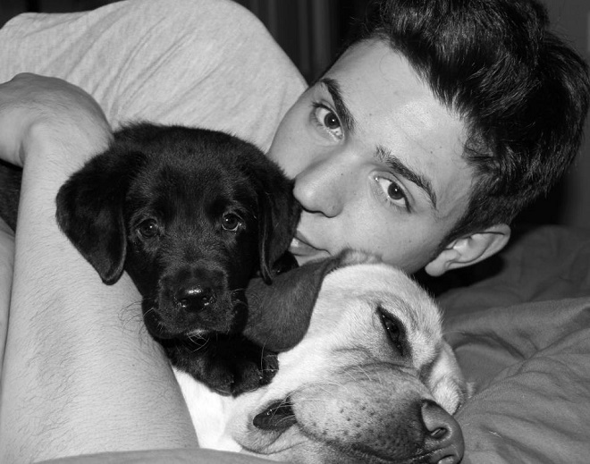 Carey Price PLUS cute puppies