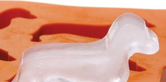 cool dachshund-shaped ice tray