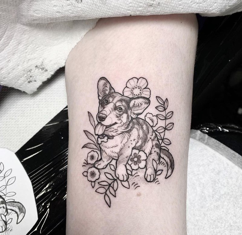 16 Corgi Tattoo Ideas 35 16 Corgi Tattoo Ideas 35