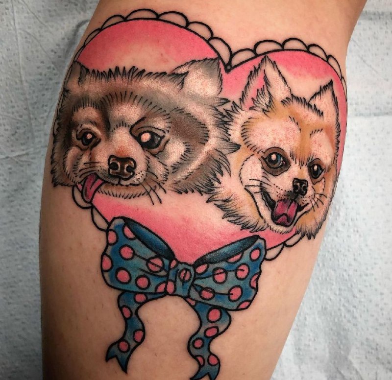 15 Pomeranian Spitz Tattoo Ideas 42 15 Pomeranian Spitz Tattoo Ideas 42