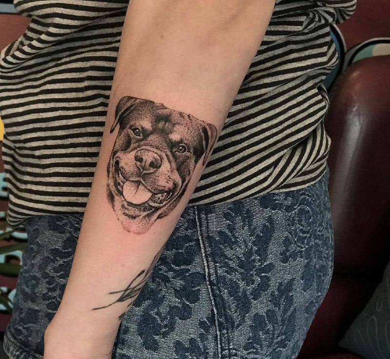 15 Ideas for a Rottweiler Tattoo 9