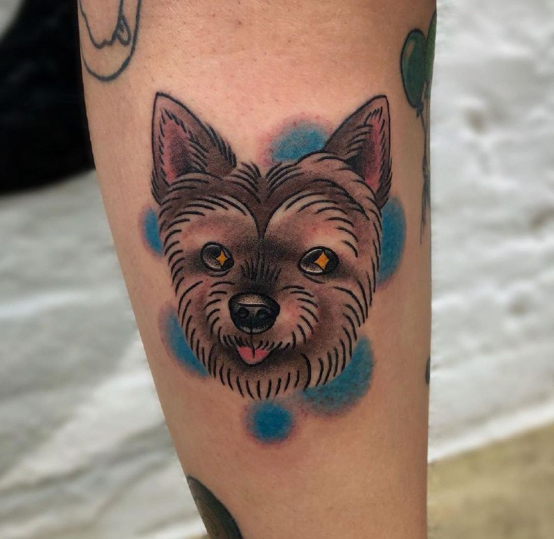 15 Yorkie Tattoo Ideas 43 15 Yorkie Tattoo Ideas 43