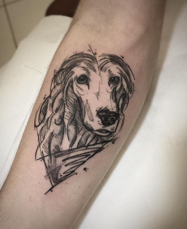 15 Cocker Spaniel Tattoo Ideas 10