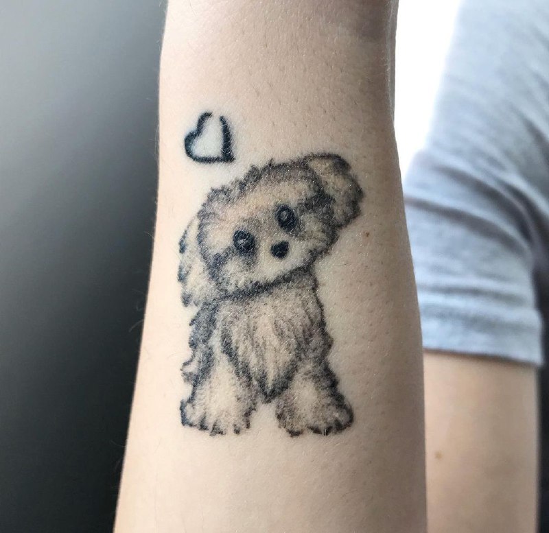 15 Ideas for Bichon Frise Tattoo 10