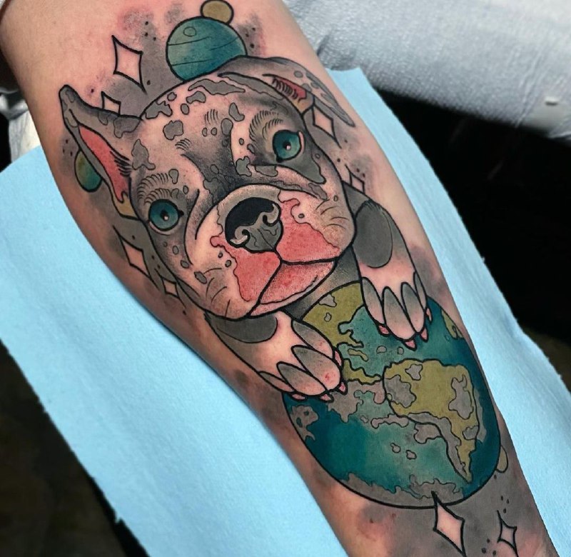 16 French Bulldog Tattoo Ideas 11
