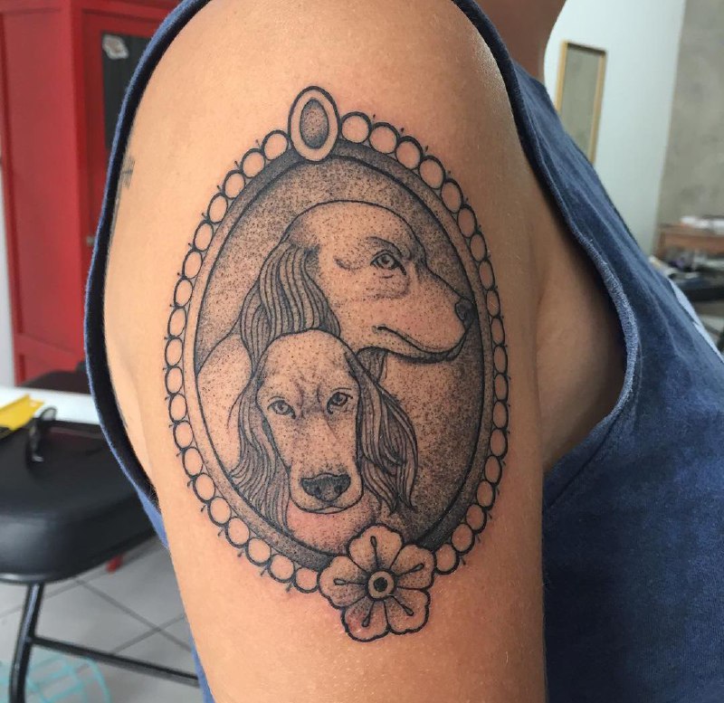 15 Cocker Spaniel Tattoo Ideas 11