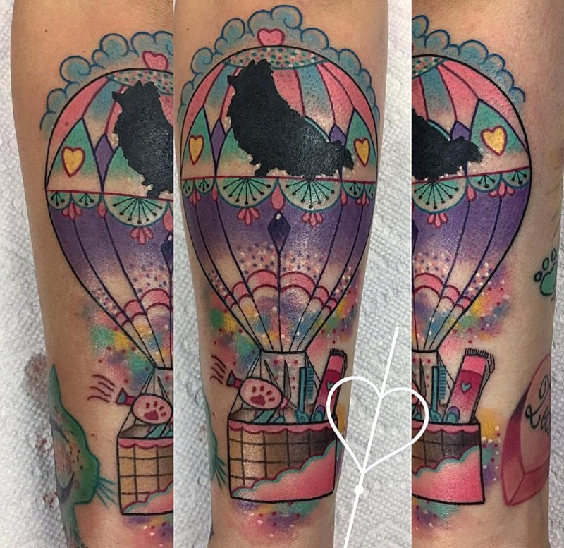 15 Pomeranian Spitz Tattoo Ideas 45 15 Pomeranian Spitz Tattoo Ideas 45