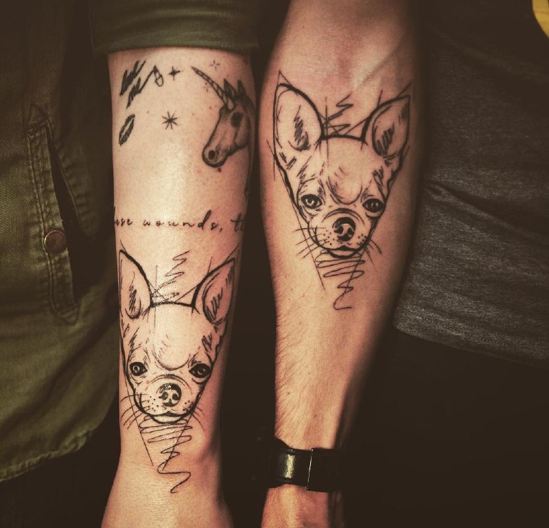 15 Chihuahua Tattoo Ideas 46 15 Chihuahua Tattoo Ideas 46