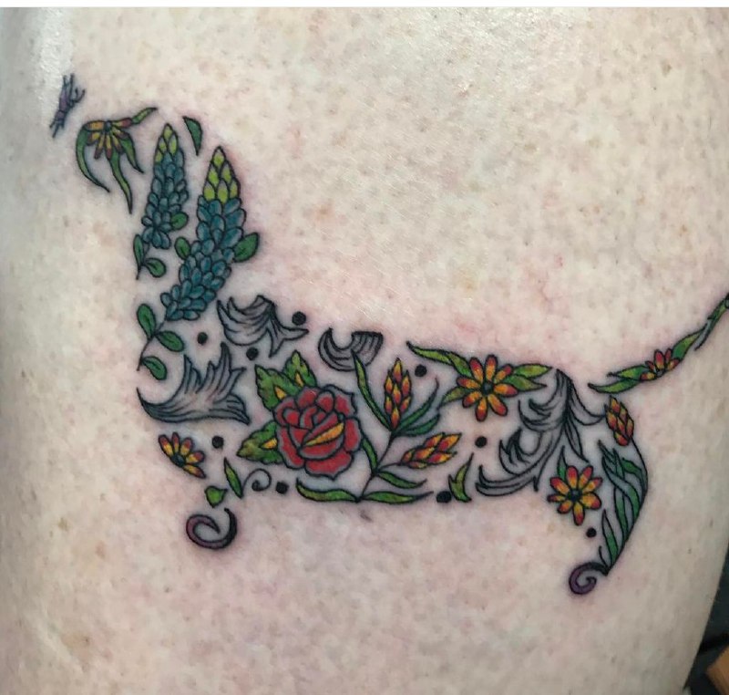 16 Dachshund Tattoo Ideas 49 16 Dachshund Tattoo Ideas 49