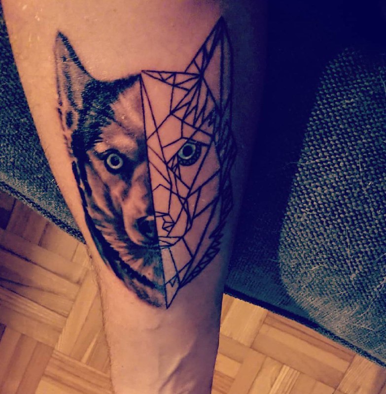 16 Husky Tattoo Ideas 11