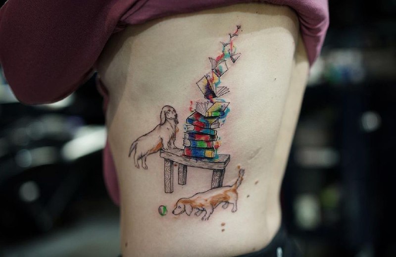 16 Dachshund Tattoo Ideas 37 16 Dachshund Tattoo Ideas 37