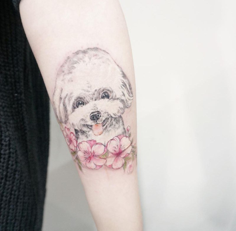 15 Ideas for Bichon Frise Tattoo 10