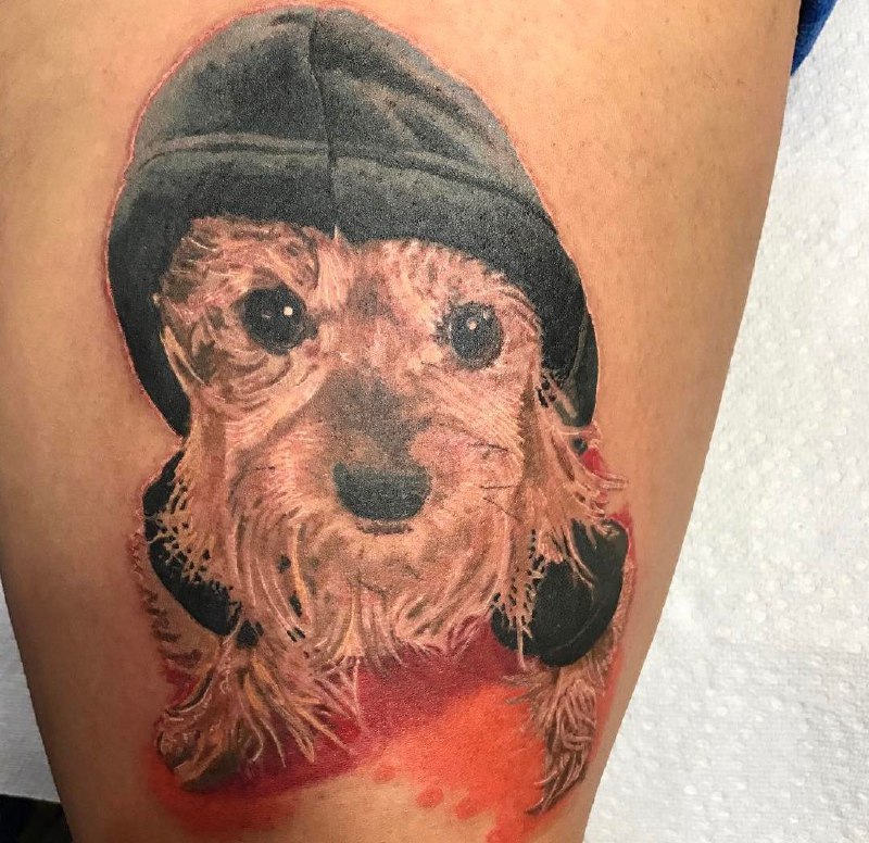 15 Yorkie Tattoo Ideas 38 15 Yorkie Tattoo Ideas 38