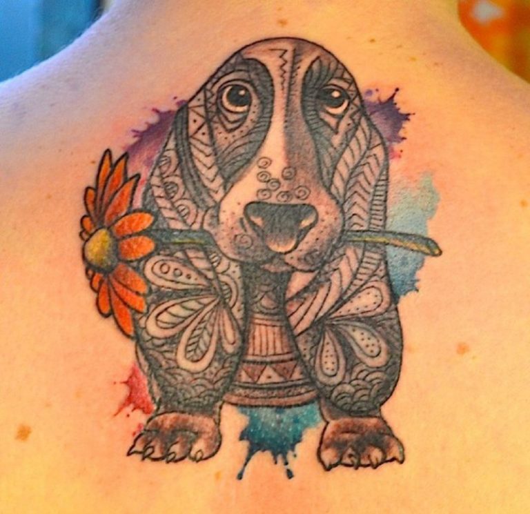 16 Basset Hound Tattoo Ideas