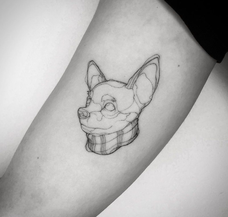 15 Chihuahua Tattoo Ideas 39 15 Chihuahua Tattoo Ideas 39