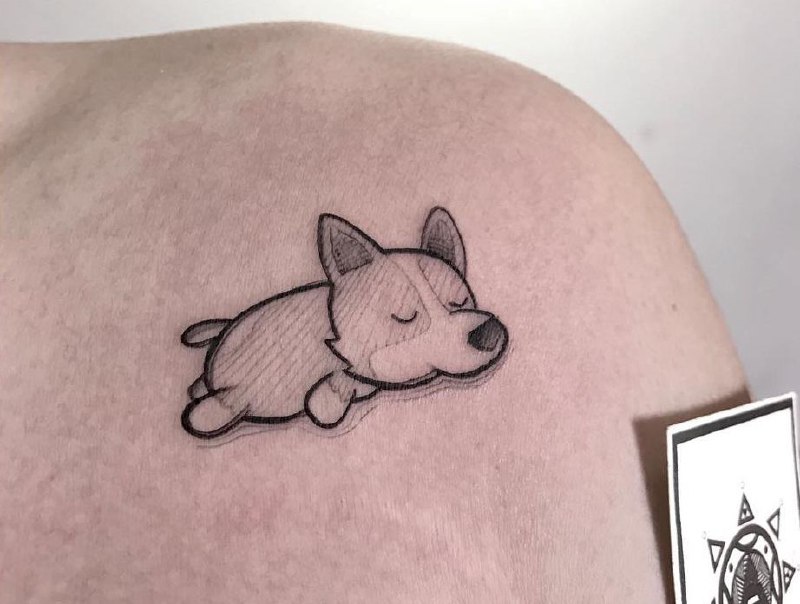 16 Corgi Tattoo Ideas 41 16 Corgi Tattoo Ideas 41