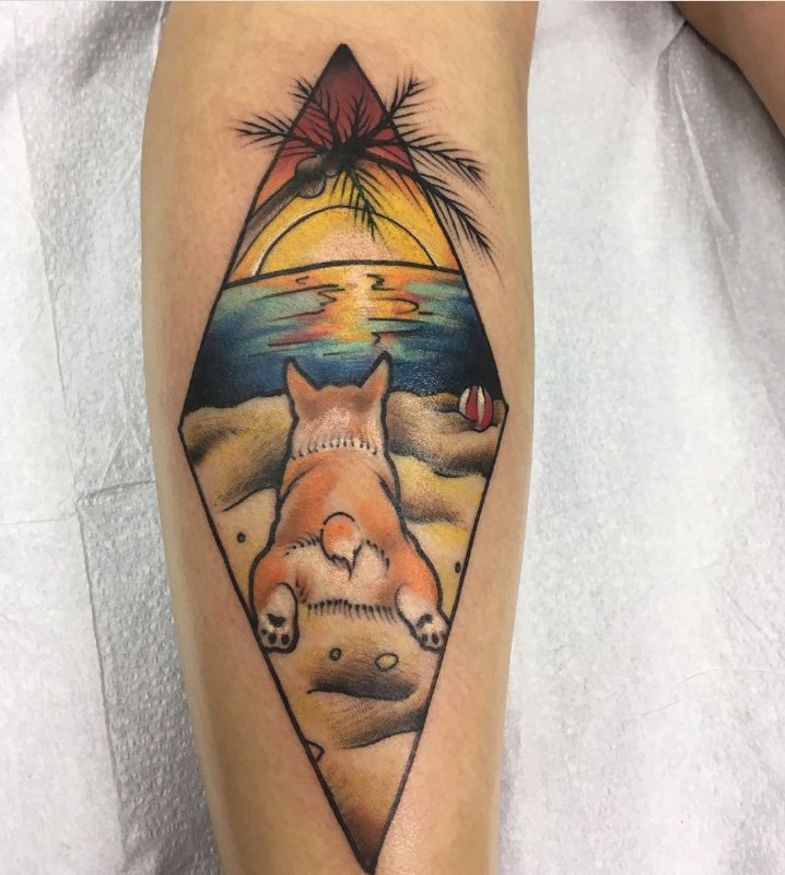 16 Corgi Tattoo Ideas 43 16 Corgi Tattoo Ideas 43