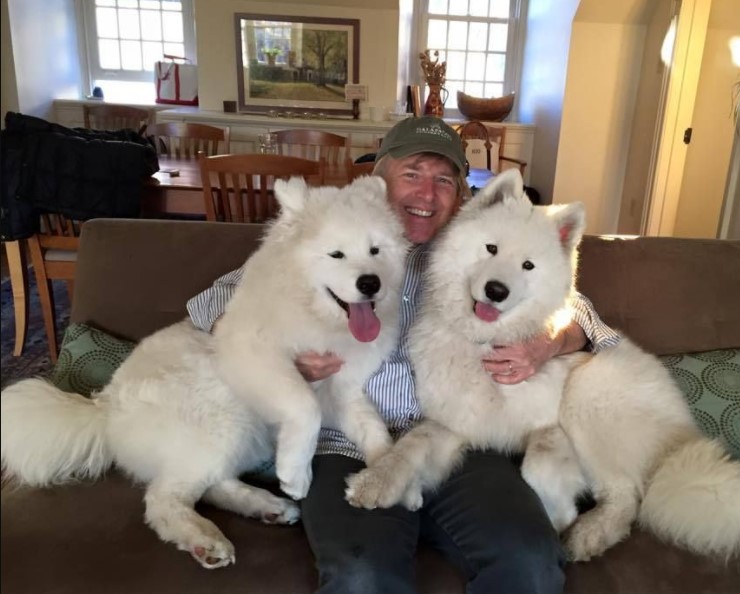 12 Celebrities Who Are Major Samoyed Lovers 10