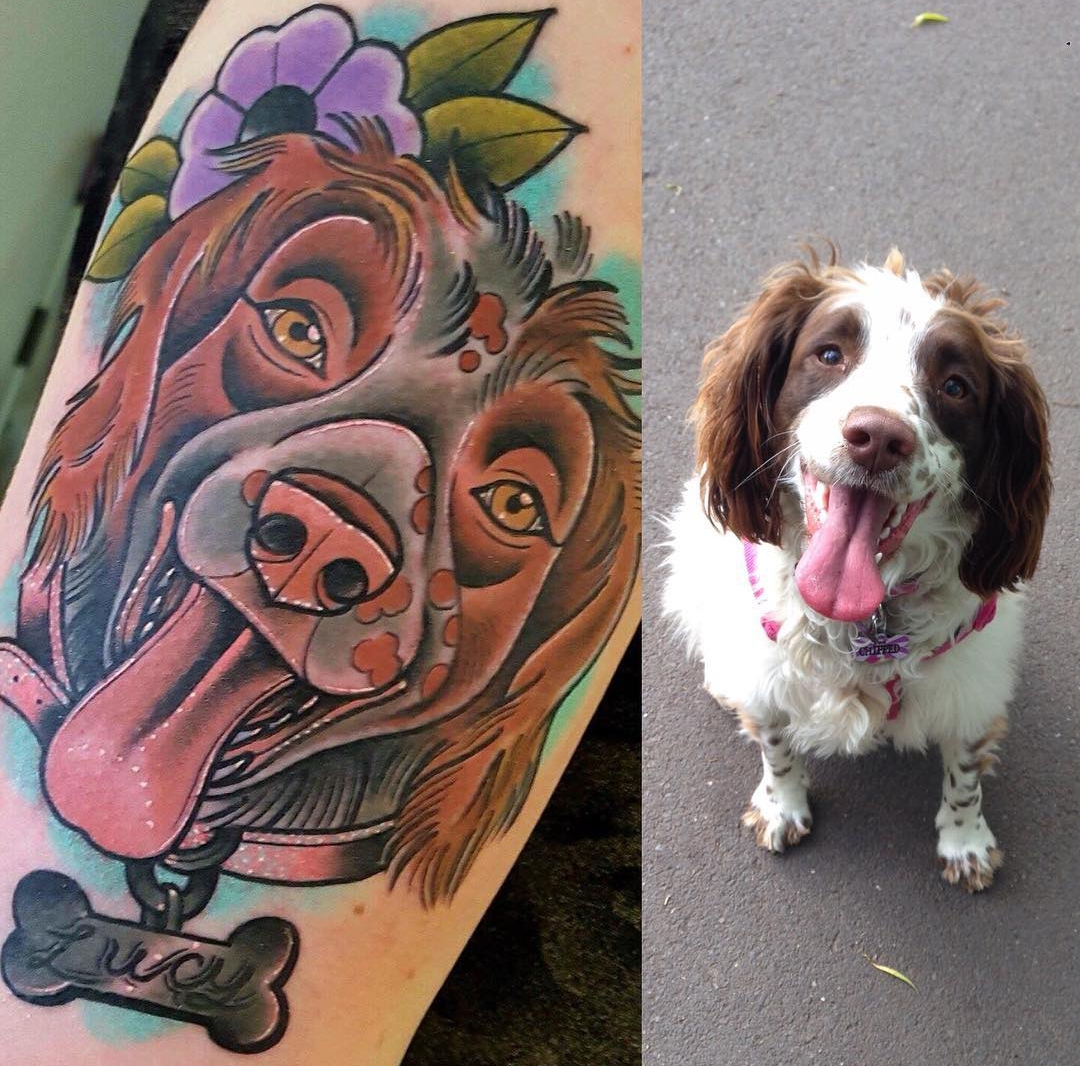 15 Ideas for a Springer Spaniel Tattoo 9