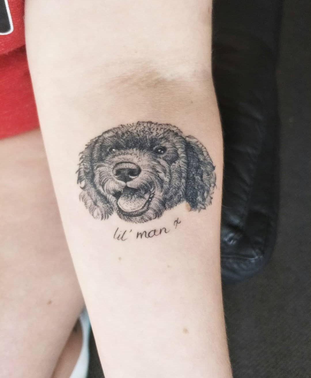 15 Labradoodle Tattoo Ideas 9