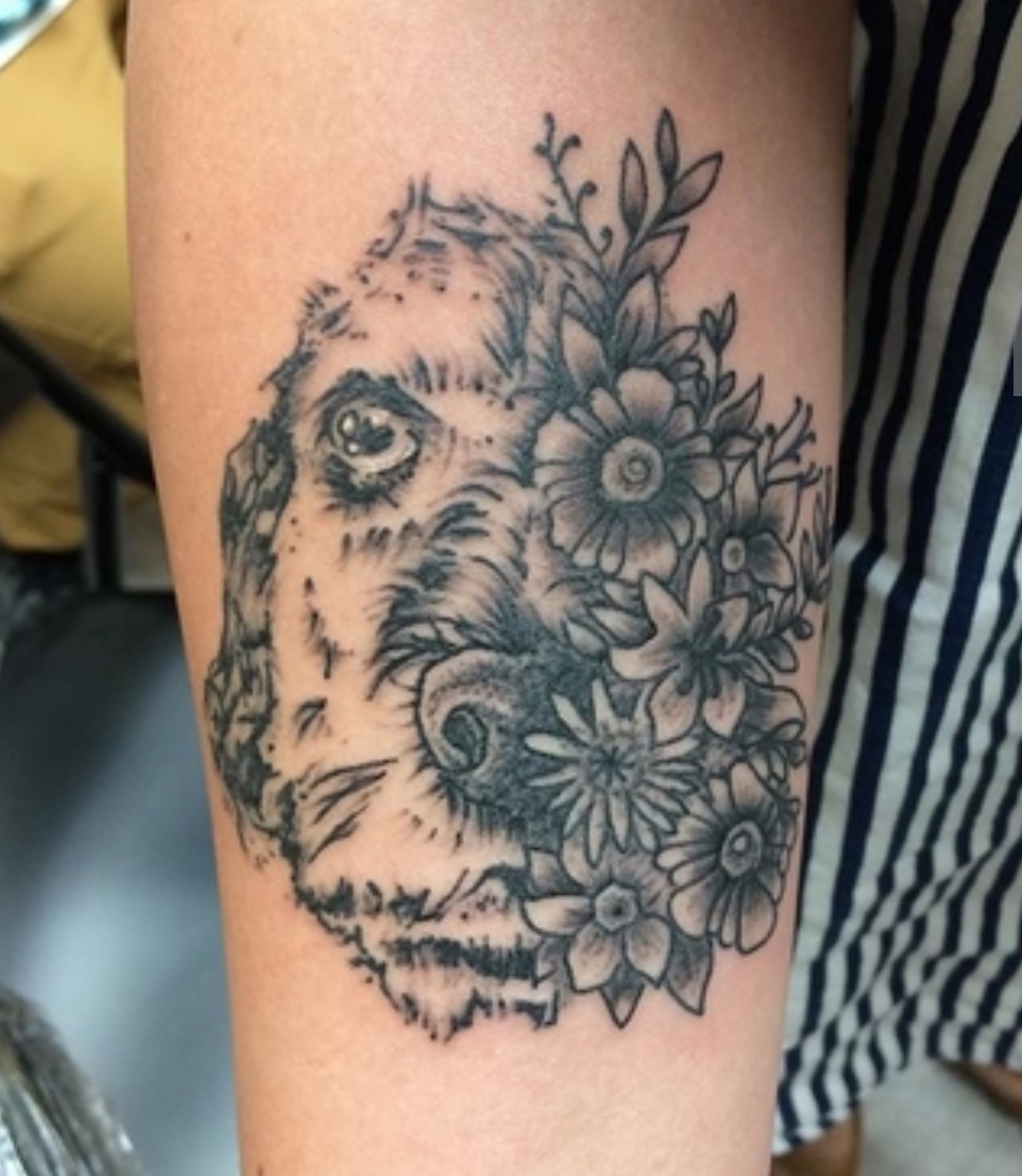 15 Labradoodle Tattoo Ideas 10