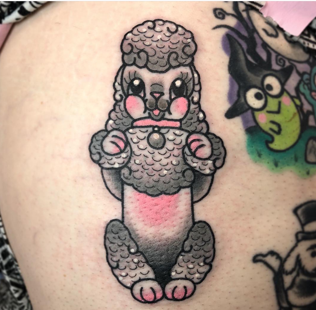 15 Ideas for a Poodle Tattoo 10