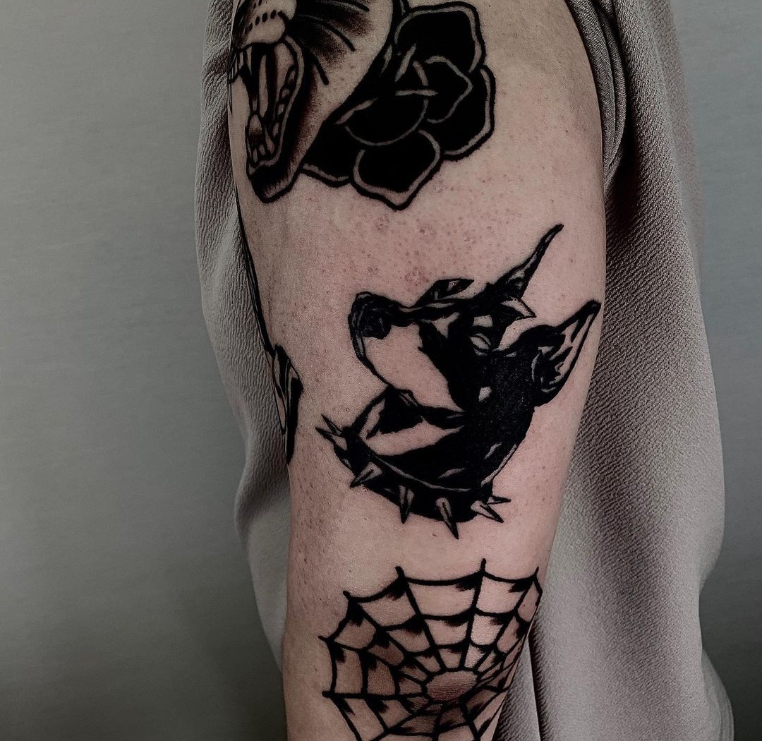15 Doberman Pinscher Tattoo Ideas 10