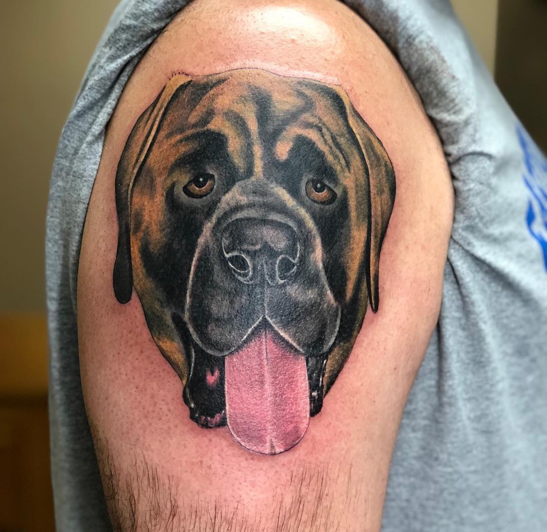 15 Ideas for an English Mastiff Tattoo 11 15 Ideas for an English Mastiff Tattoo 11