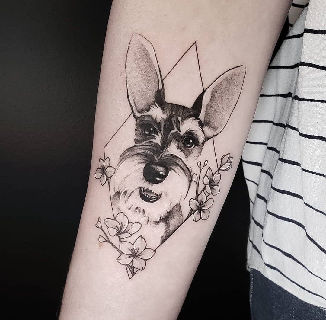 15 Ideas for Schnauzer Tattoo 11 15 Ideas for Schnauzer Tattoo 11