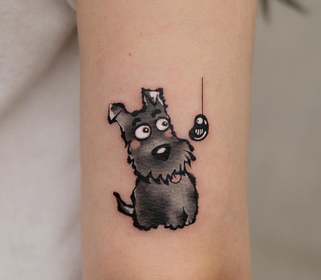 15 Ideas for Schnauzer Tattoo 9