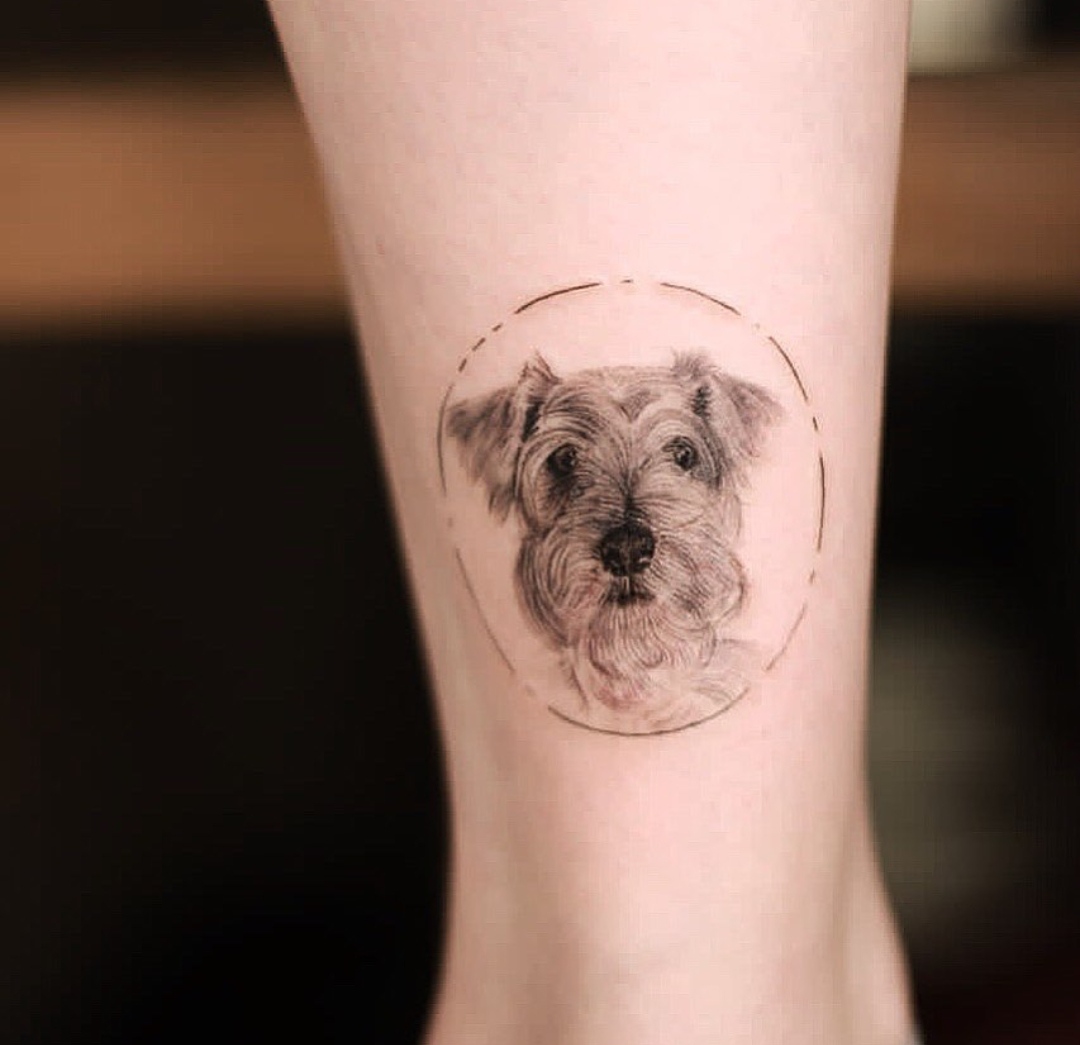 15 Ideas for Schnauzer Tattoo 9
