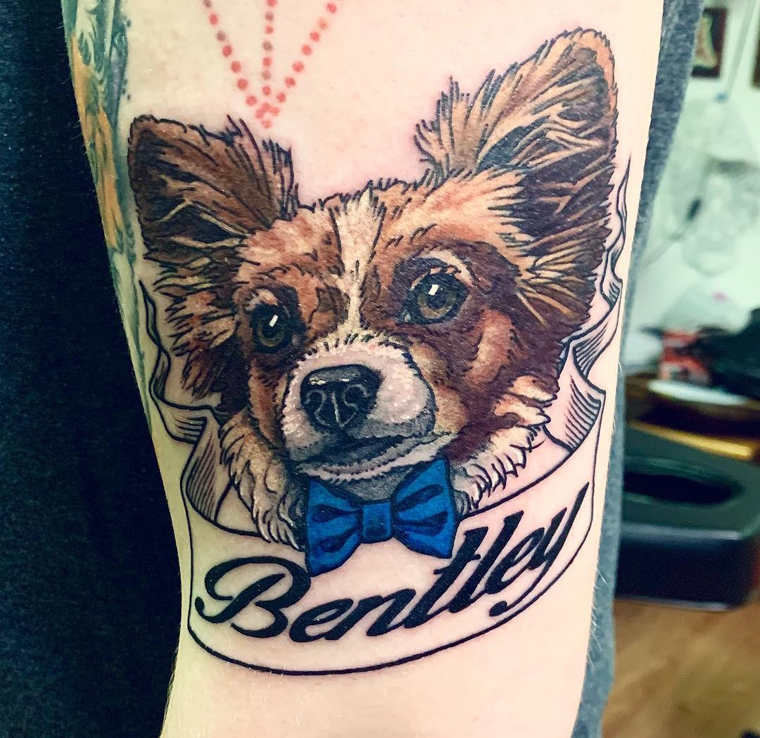 15 Papillon Tattoo Ideas 10