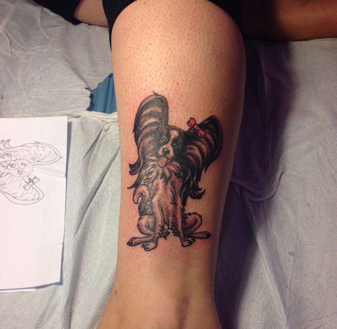 15 Papillon Tattoo Ideas 9