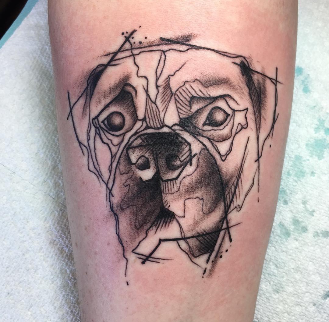 15 Ideas for Mastiff Tattoo 10