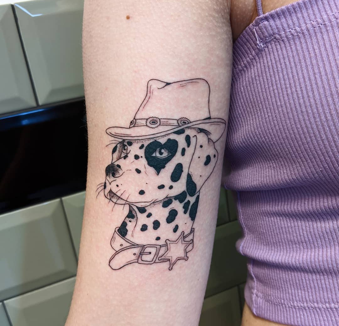 15 Dalmatian Tattoo Ideas 11
