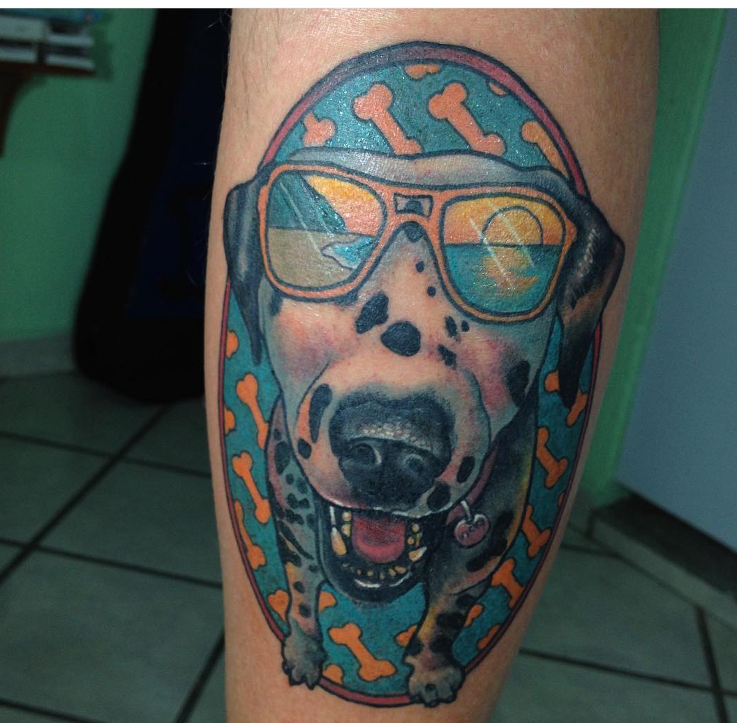 15 Dalmatian Tattoo Ideas 11