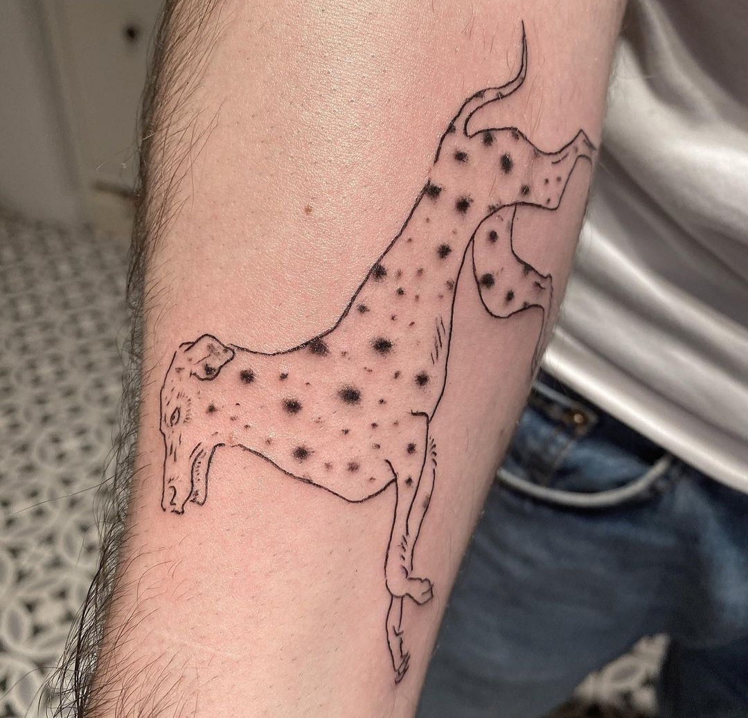15 Dalmatian Tattoo Ideas 9