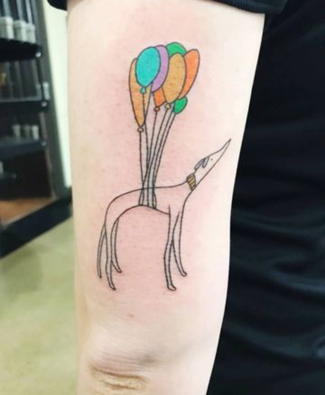 15 Greyhound Tattoo Ideas 11